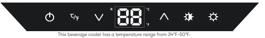 ZEPHYR logoZEPHYR PRB24C01CG Presrv Single Zone Beverage Cooler - fig 37