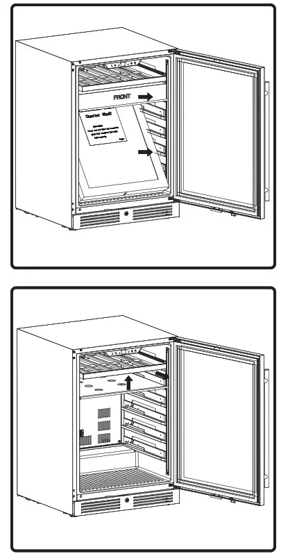 ZEPHYR logoZEPHYR PRB24C01CG Presrv Single Zone Beverage Cooler - fig34