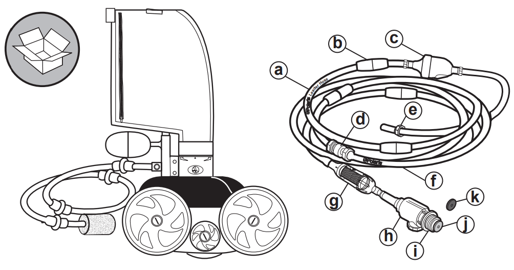 POLARIS 280 Pressure Side Automatic Pool Cleaner - fig