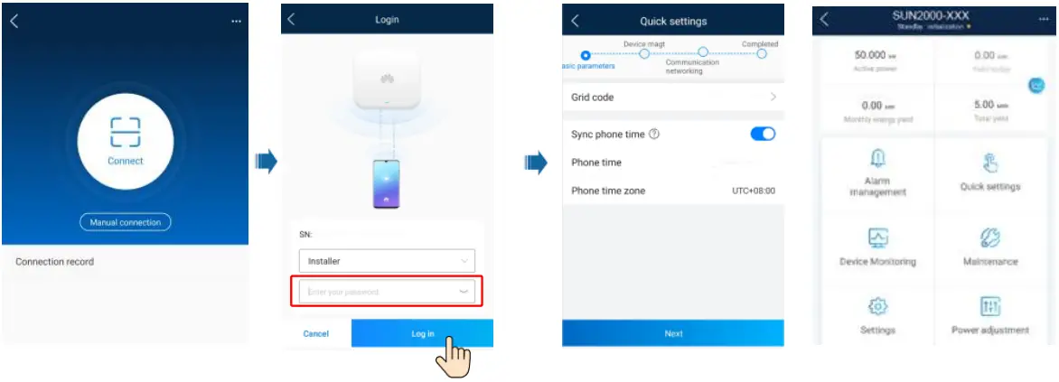 HUAWEI SUN2000 3 Phase Solar Inverter - Management Systems