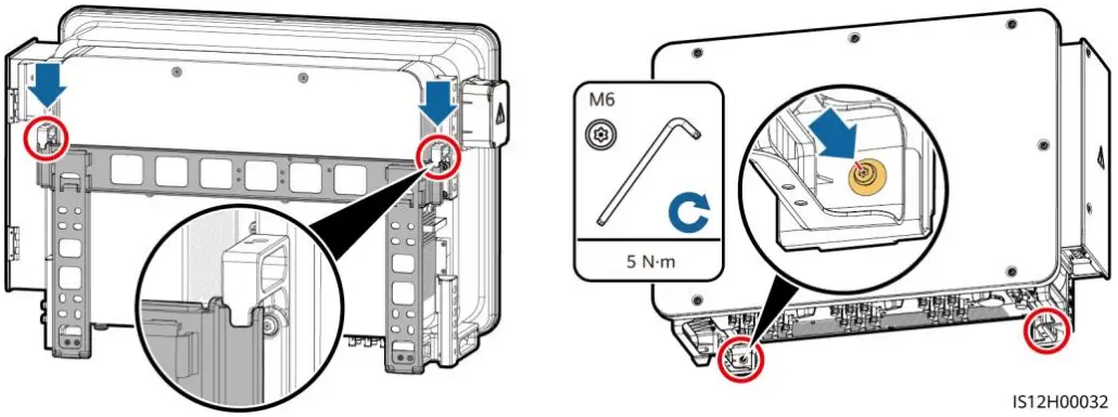 HUAWEI SUN2000 3 Phase Solar Inverter - Torx screws