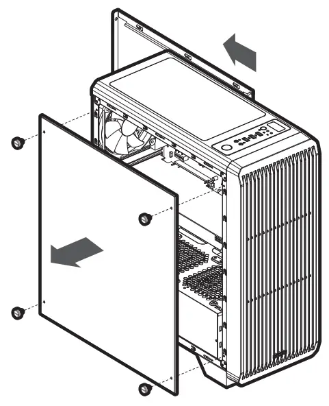 zalman s2 atx mid tower computer case - Figer4