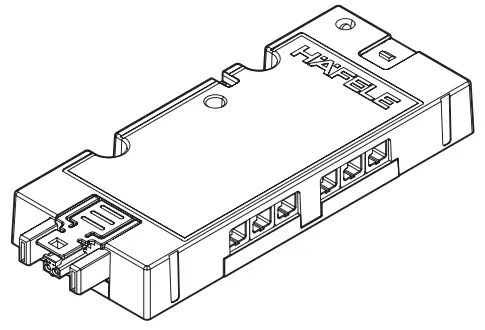 HAFELE 850.00.042 Connect Mesh Loox5 6 Way Distributor