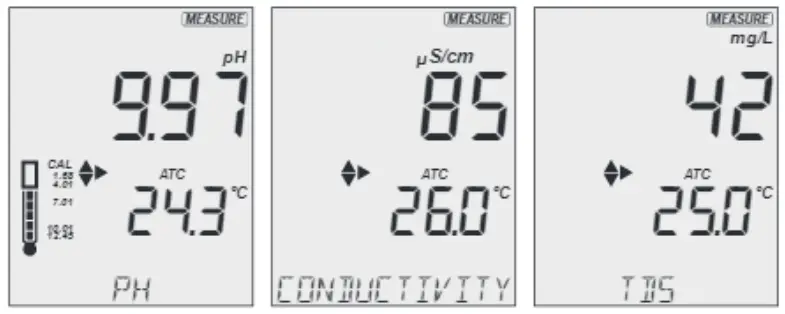 milwaukee MW805 Max pH-EC-TDS Temperature Portable Meter - ICON7