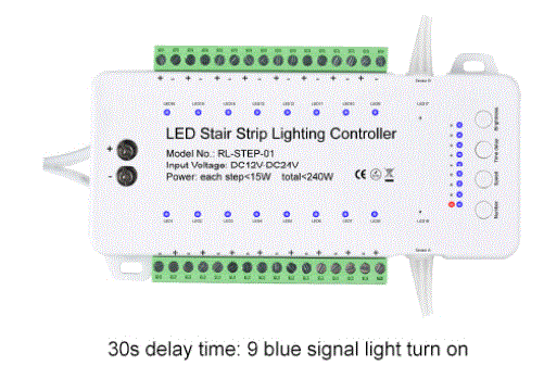 SuperLightingLED RL-STEP-01 LED Stair Strip Lighting Controller fig-5