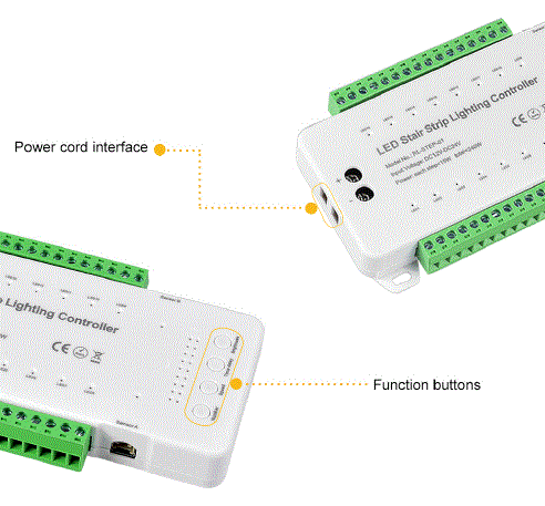 SuperLightingLED RL-STEP-01 LED Stair Strip Lighting Controller fig-7