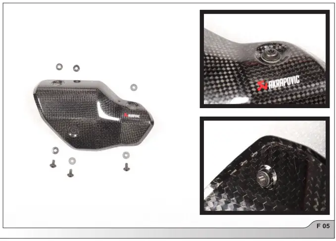 AKRAPOVIC 509007 Triumph Tiger 1200 Slip-On - F 05