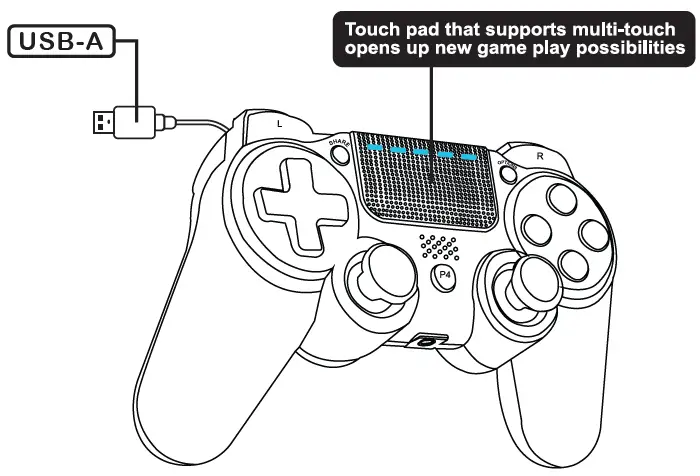 PyleUSA-PGMC1PS4-Game-Console-Handle-Wireless-Controller-fig- (3)