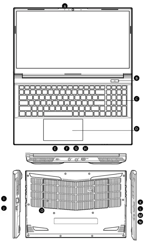 XPG XENIAG15G12 Gaming Notebook - Product Overview