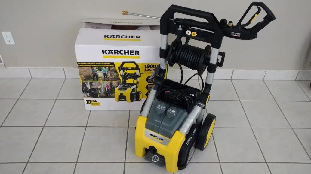 Karcher K1900ps, K1900psb Electric Pressure Washer Instruction Manual