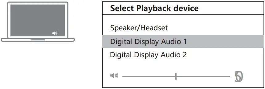 Selore S Global SEPU0101 USB C Docking Station Dual Monitor - Sound Settings