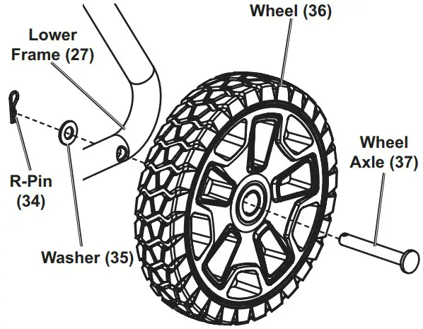 Bauer 56877 Electric Pressure Washer with Hose Reel - fig 2