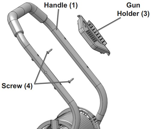 Bauer 56877 Electric Pressure Washer with Hose Reel - fig 4