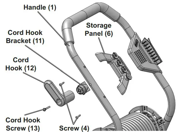 Bauer 56877 Electric Pressure Washer with Hose Reel - fig 5
