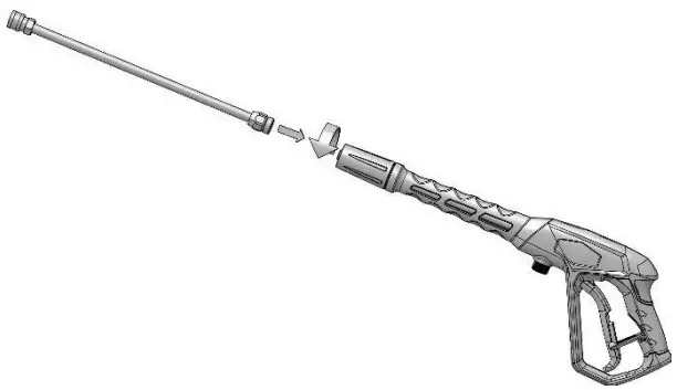 Bauer 56877 Electric Pressure Washer with Hose Reel - fig 7