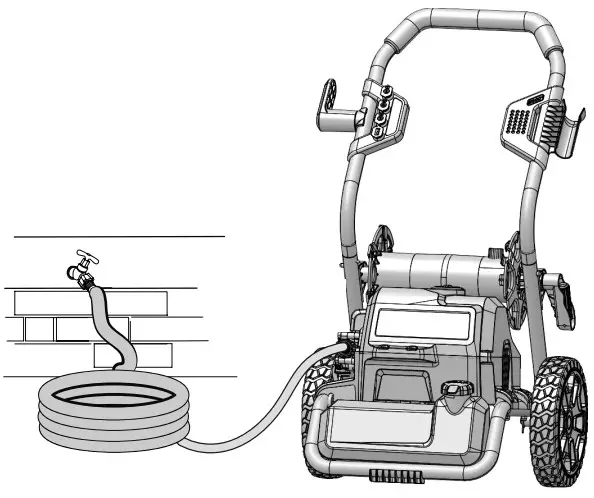 Bauer 56877 Electric Pressure Washer with Hose Reel - fig 8