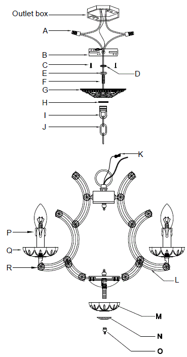 CRYSTORAMA-4474-CH-CL-MWP-Four-Light-Mini-Chandelier-FIG-6
