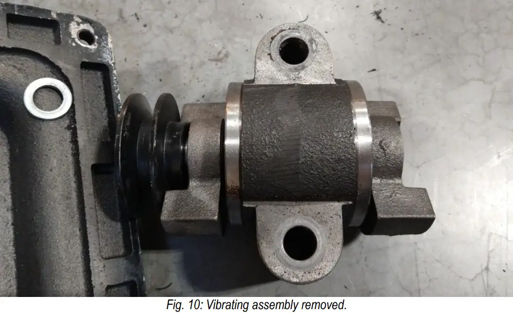 WEN 56035 Plate Compactor - Vibrating assembly removed