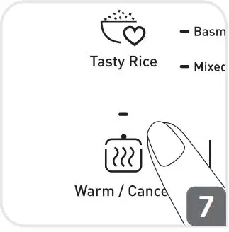 Tefal Delirice Plus Spherical Pot Rice Cooker-FIG7