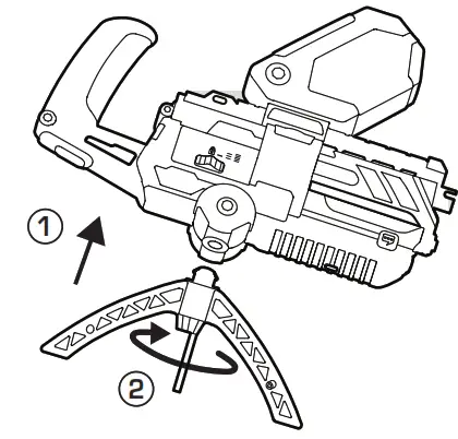 FACTION BATTLE SYSTEM Sentinel Turret Gel Bead Blaster - fig10