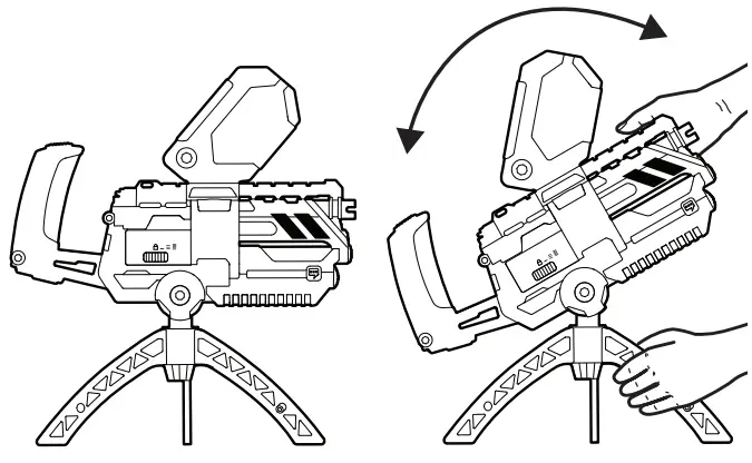 FACTION BATTLE SYSTEM Sentinel Turret Gel Bead Blaster - fig3