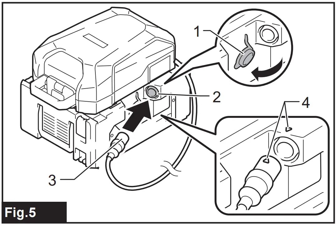 Connecting the power