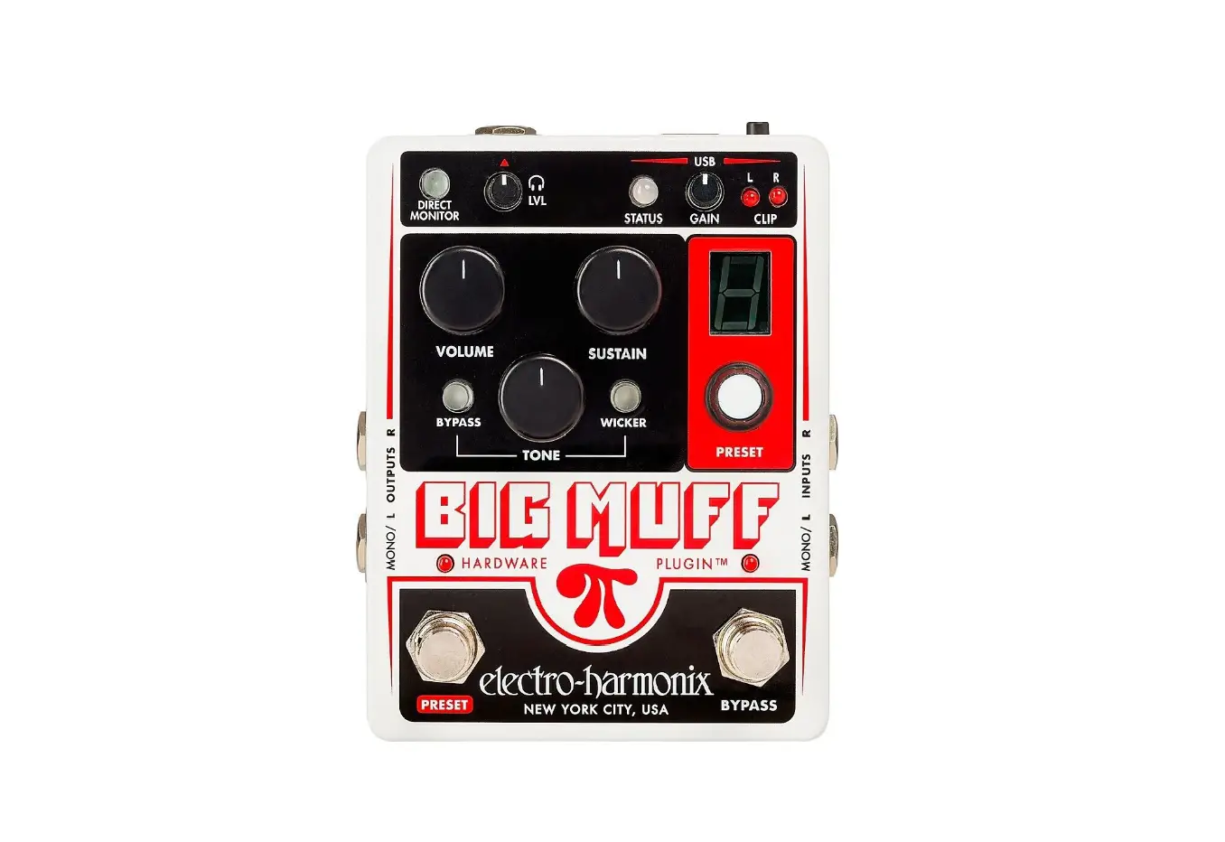 Electro-harmonix Big Muff Ultimate Harmonic Distortionsustain Device User Guide Electro-harmonix Big Muff Ultimate Harmonic Distortionsustain Device User Guide