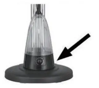 AiM AMF40 40 Cm Pedestal Mist Fan - ASSEMBLY 3