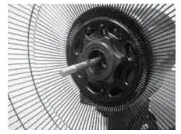 AiM AMF40 40 Cm Pedestal Mist Fan - ASSEMBLY 4