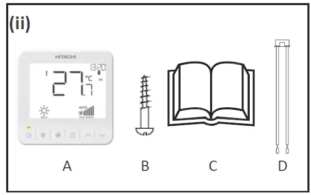 HITACHI-PC-ARCHE-Eco-Compact-Wired-Remote-Controller-FIG-3