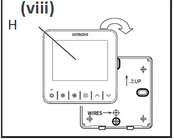 HITACHI-PC-ARCHE-Eco-Compact-Wired-Remote-Controller-FIG-9