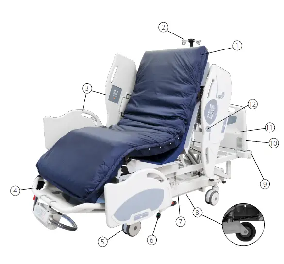 Amico-ICU-Series-B-E-AC802-Bed-FIG-2