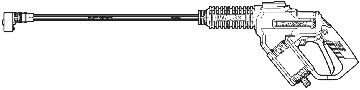 WORX WG630E Portable Power Cleaner Water Sprayer