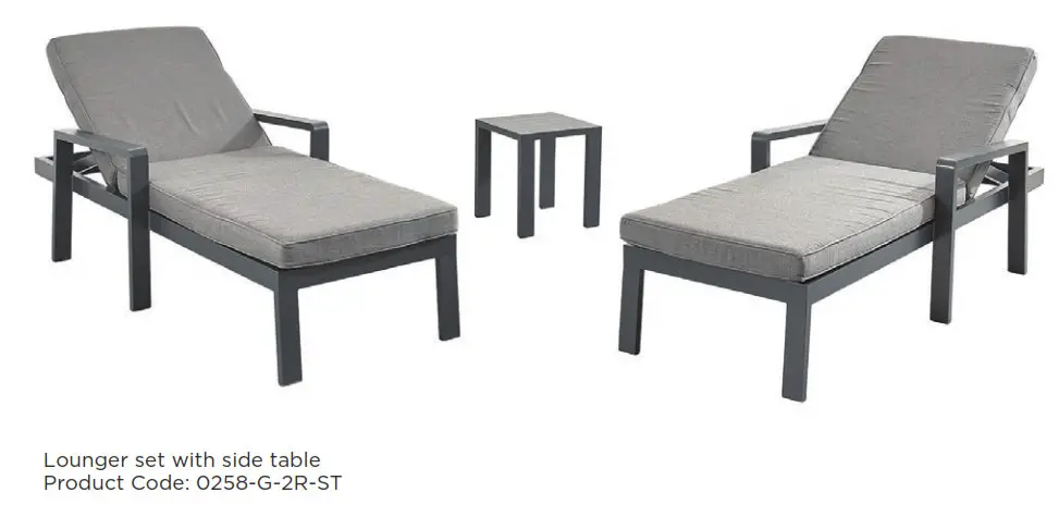 Stone garden lifestyle 699-0836S Garden Furniture - table