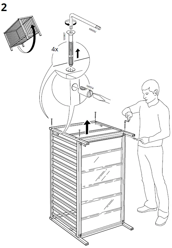 IKEA SUNDVIK Cot White 60x120 cm-fig-14