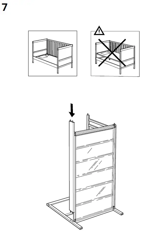 IKEA SUNDVIK Cot White 60x120 cm-fig-17