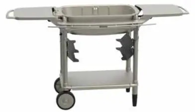 PK300AF Aaron Franklin Portable Charcoal Grill - ASSEMBLE LOWER CAPSULE STEP 3
