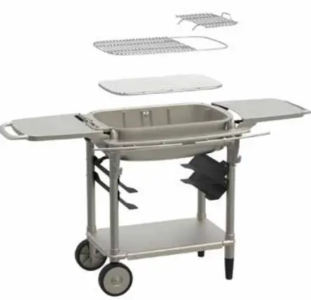 PK300AF Aaron Franklin Portable Charcoal Grill - ASSEMBLE LOWER CAPSULE STEP 5