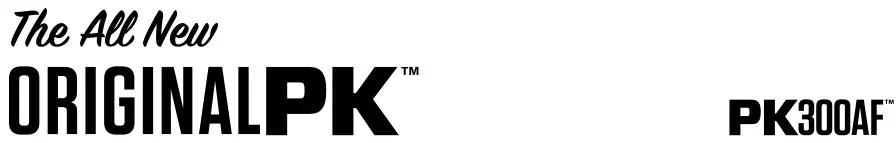 The All New OriginalPK PK300AF