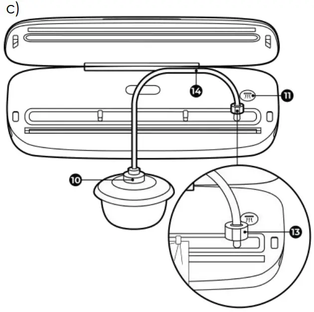 AENO AVS0002 UK Vacuum Sealer - Parts 4