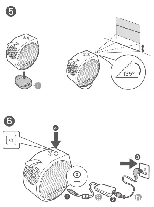 BenQ-GV31-Series-Portable-Digital-Projector-FIG-4