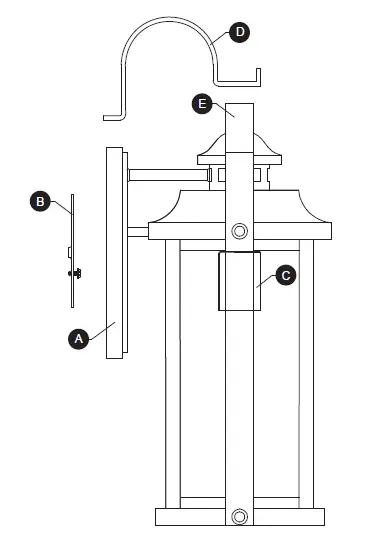 KICHLER-39456A-Outdoor-Wall-Lantern-fig-1