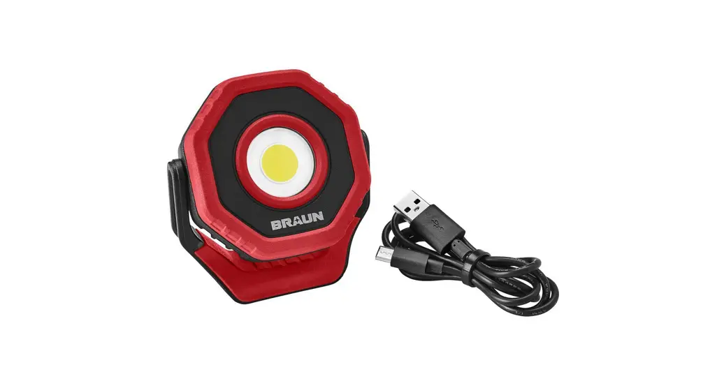 Braun 59225 750 Lumen Pocket Floodlight Owner's Manual