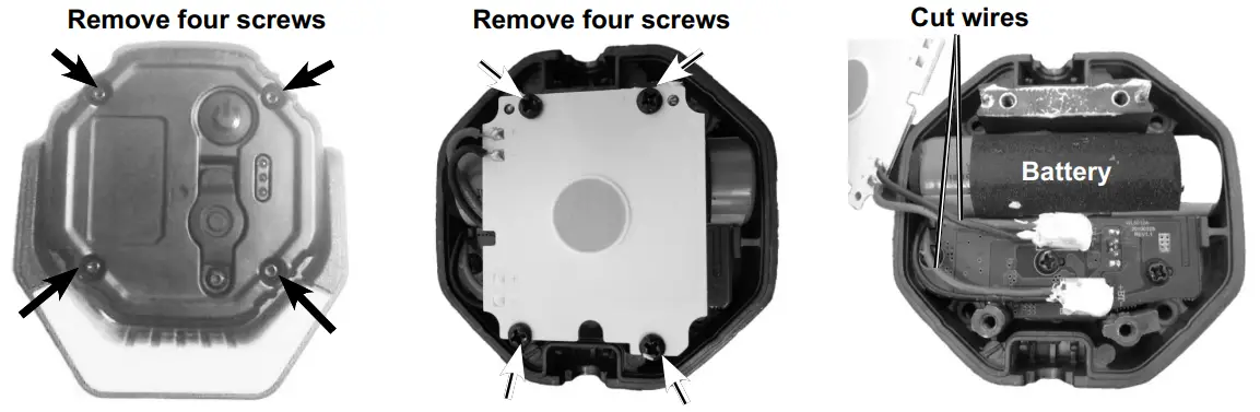 BRAUN 59225 750 Lumen Pocket Floodlight - Removal