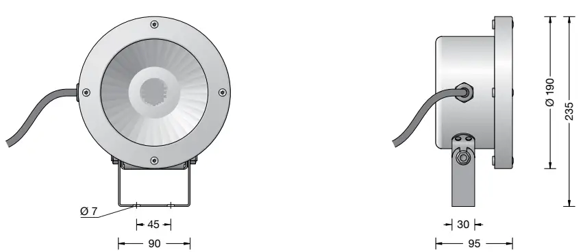 BEGA 99117 Underwater Floodlight -