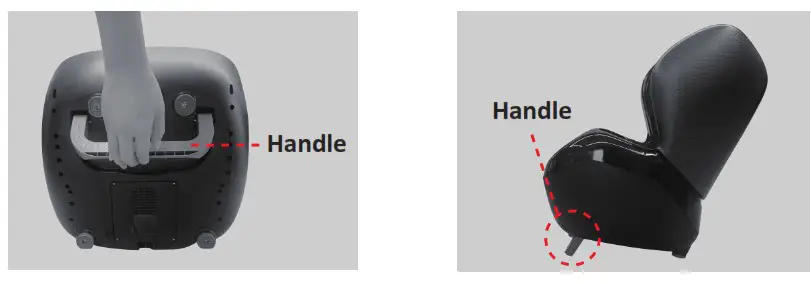 SNAILAX SL-5K15 Foot And Calf Massager - bu�om