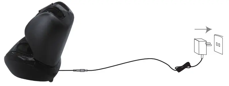 SNAILAX SL-5K15 Foot And Calf Massager - cable