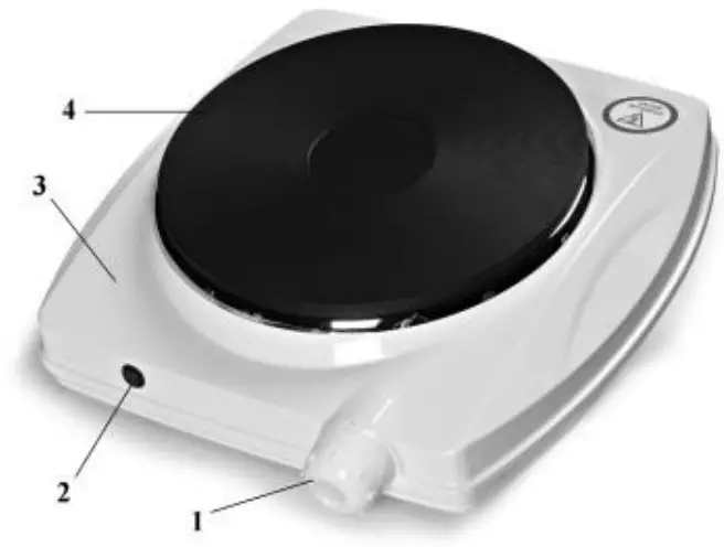 Girmi PE26 Electric Hotplate - parts