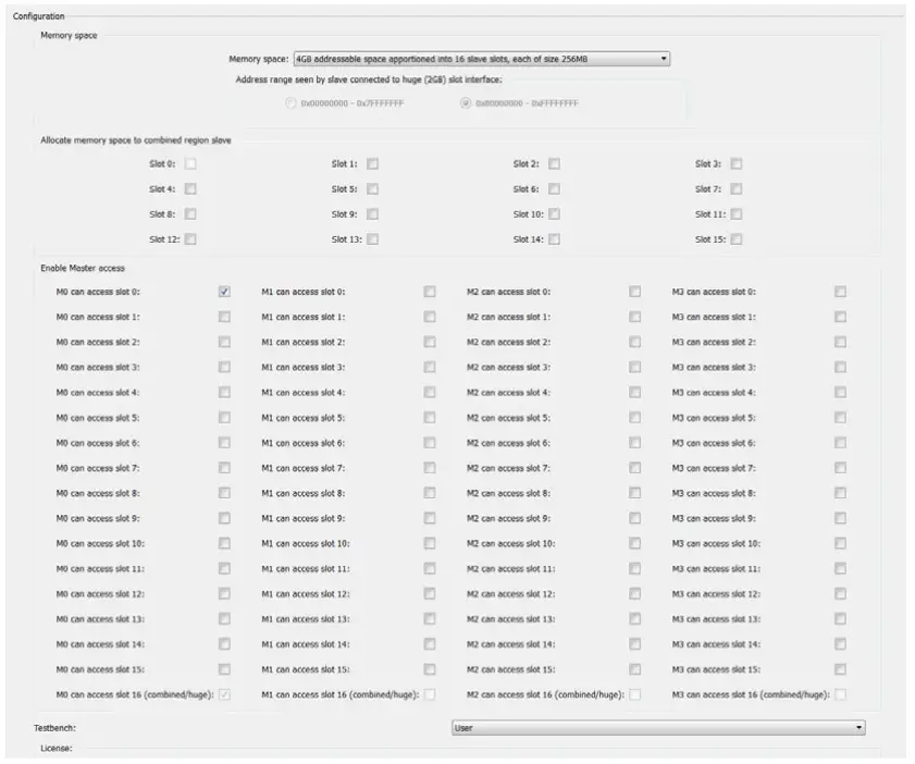 Microsemi SmartFusion2 MSS Creating a Design - Combined Region Master Configuration