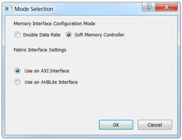 Microsemi SmartFusion2 MSS Creating a Design - Controller Configuration